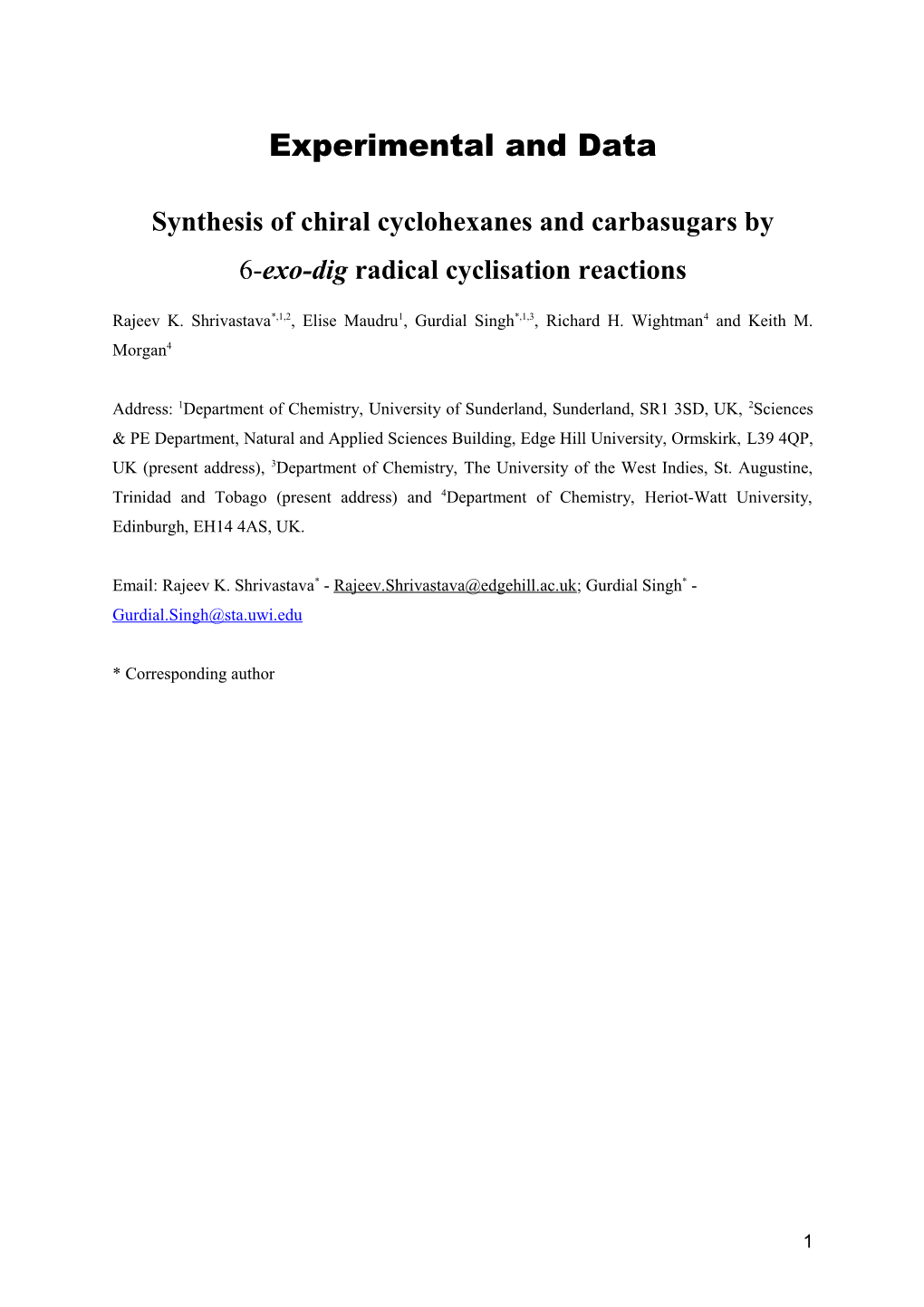 Synthesis of Cyclohexanes and Carbasugars