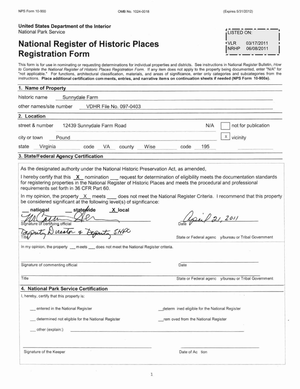 Nomination Form