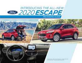 2020 Escape Packaging Guide