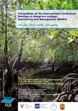 Meeting on Mangrove Ecology, Functioning and Management (MMM3)