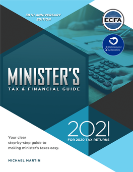 Minister's Tax & Financial Guide – 2021 Edition