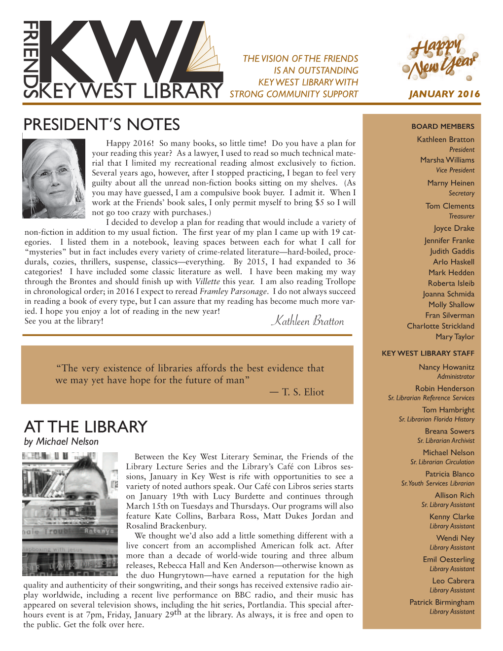 Dec 2005 NEWSLETTER