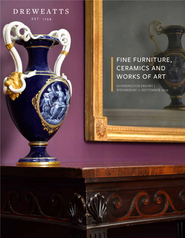Fine Furniture, Ceramics and Works of Art