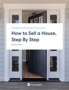 How to Sell a House, Step by Step