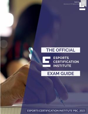The ECI Exam Study Materials