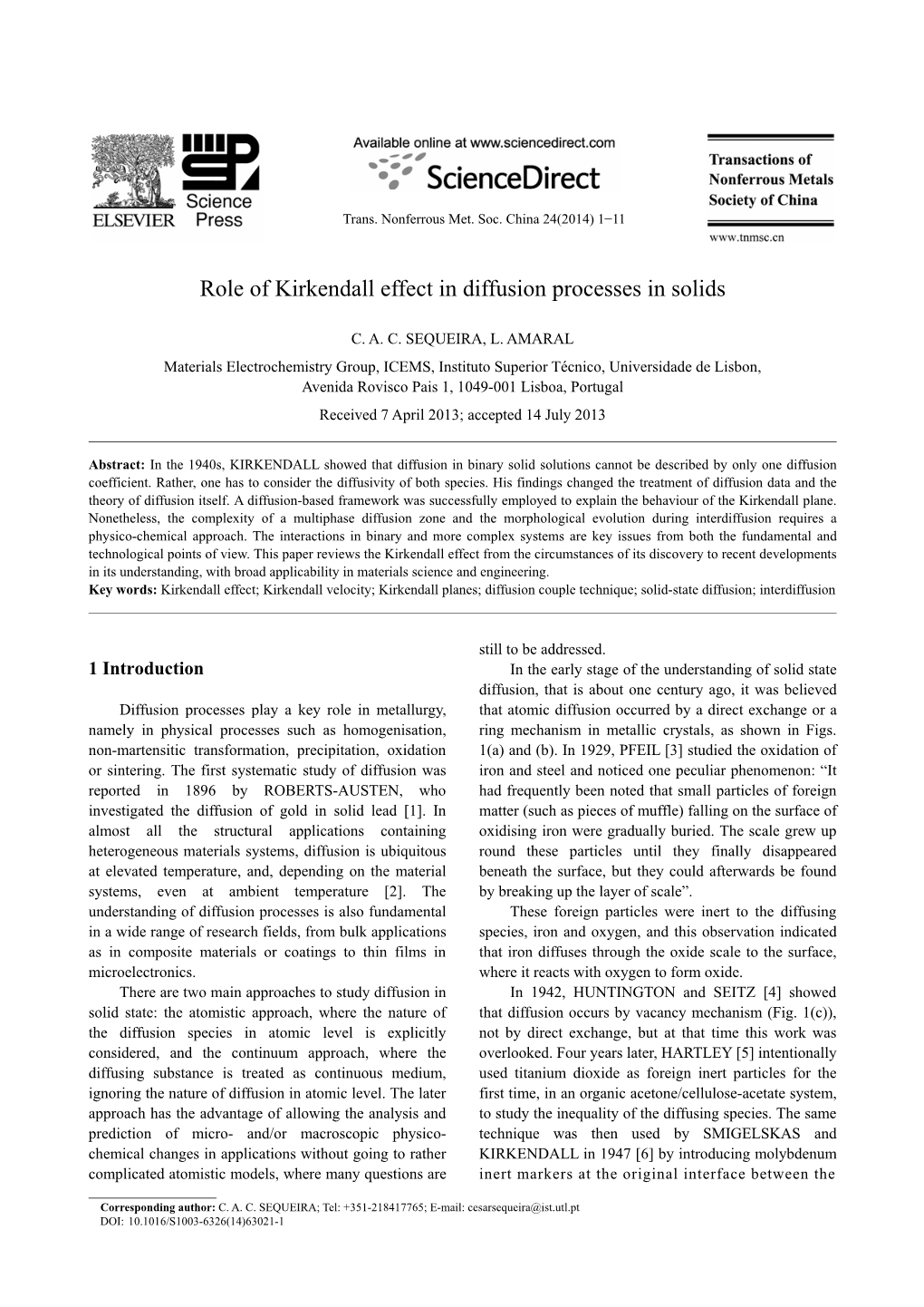 Role of Kirkendall Effect in Diffusion Processes in Solids