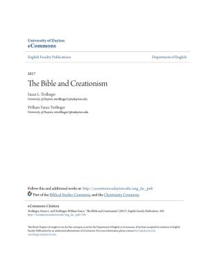 The Bible and Creationism