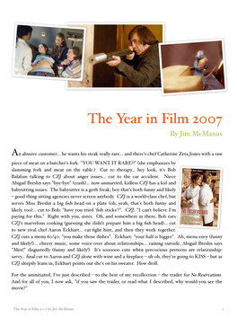Year in Film 2007 by Jim Mcmanus