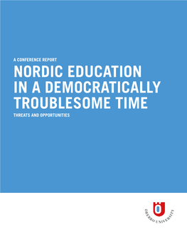 Nordic Education in a Democratically