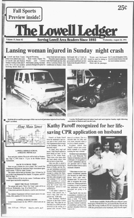 25C Lansing Woman Injured in Sunday Night Crash