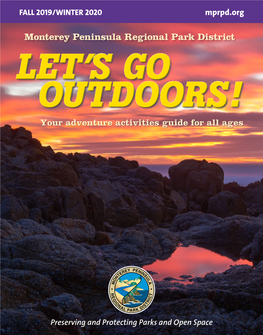 Fall 2019/Winter 2020 Adventure Activities Guide