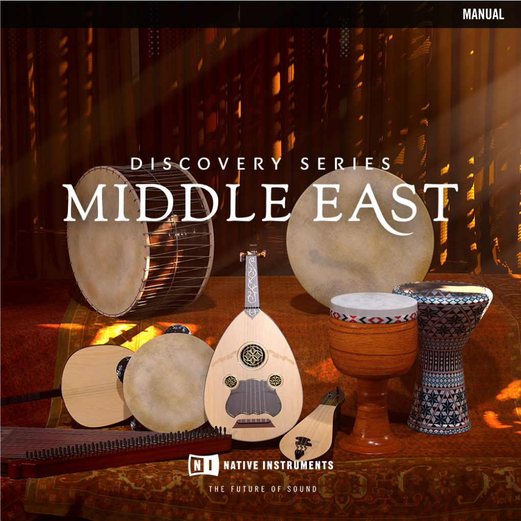 DISCOVERY SERIES MIDDLE EAST - Manual - 4 Table of Contents