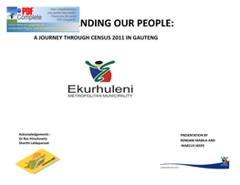 Understanding Our People a Journey Through Census