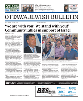 Ottawa Jewish Bulletin Inside