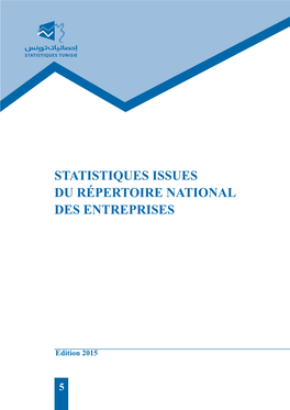Statistiques Issues Du Répertoire National Des Entreprises 2014