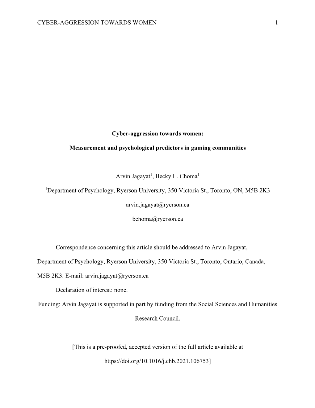 Measurement and Psychological Predictors in Gaming Communities