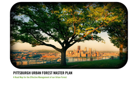 Pittsburgh Urban Forest Master Plan Full