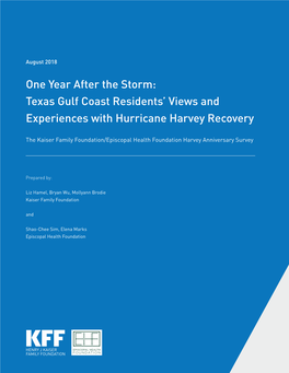 One Year After the Storm: Texas Gulf Coast Residents' Views And