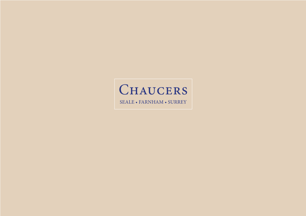 Chaucers SEALE • FARNHAM • SURREY