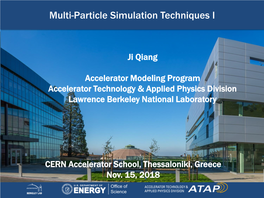 Multi-Particle Simulation Techniques I