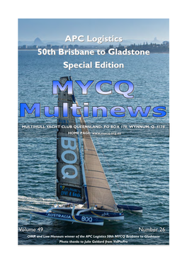 APC Logistics 50Th Brisbane to Gladstone Special Edition