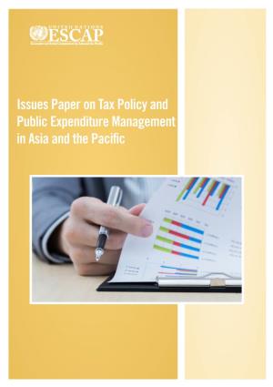 Issues Paper on Tax Policy and Public Expenditure Management in Asia