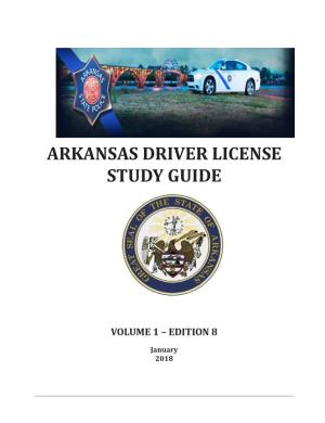 Arkansas Driver License Study Guide