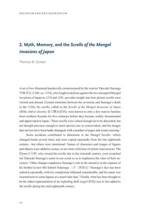 2. Myth, Memory, and the Scrolls of the Mongol Invasions of Japan
