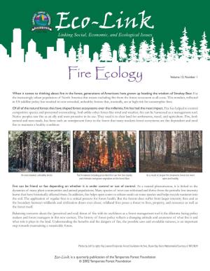 Fire Ecology Volume 12, Number 1