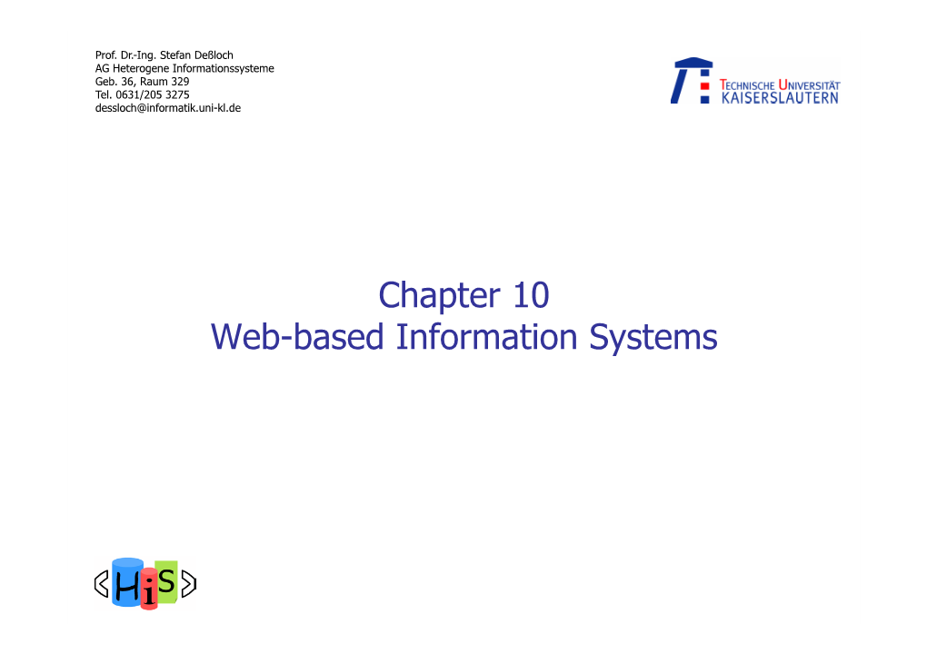 Chapter 10 Web-Based Information Systems.Pptx
