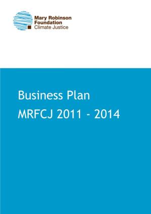 MRFCJ Business Plan: 2011