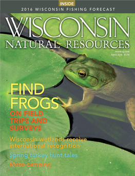 On Field Trips and Surveys Wisconsin Wetlands Receive International Recognition Spring Turkey Hunt Tales Moto-Camping