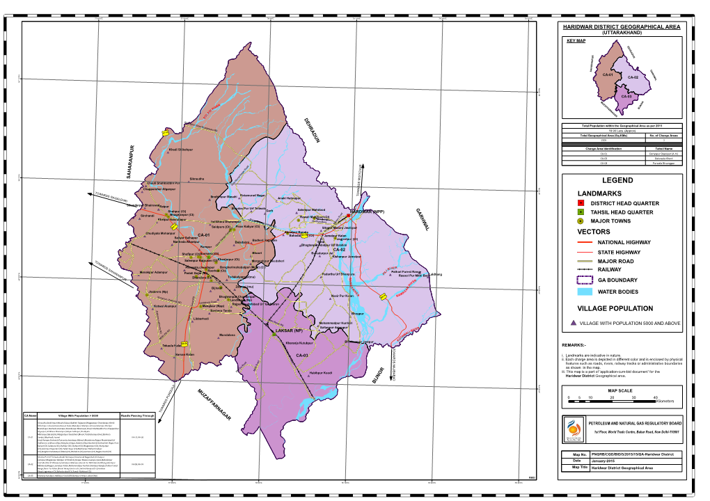 MAP:Haridwar(Uttarakhand)