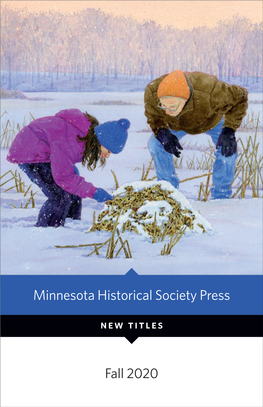 Fall 2020 Minnesota Historical Society Press