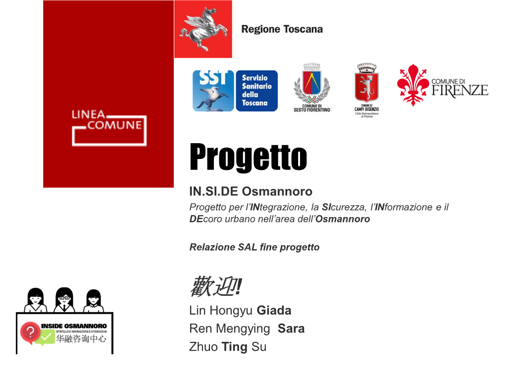 Riepilogo Contatti Progetto Inside Osmannoro