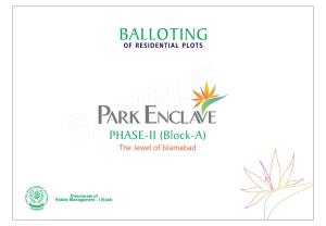 Brochure Park Enclave Phase-II