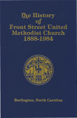 The History of Front Street United Methodist Church, 1888-1984