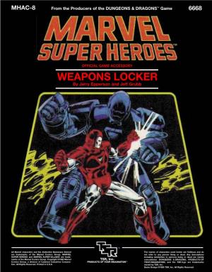 WEAPONS LOCKER by Jerry Epperson and Jeff Grubb