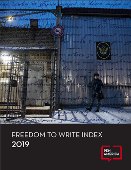 Freedom to Write Index 2019