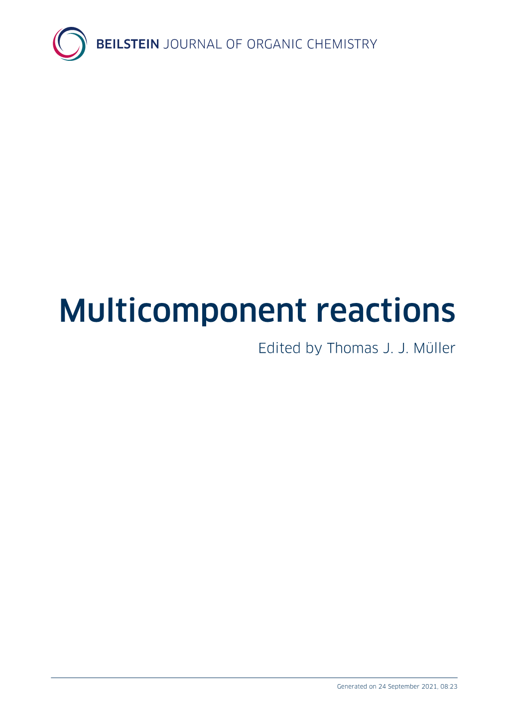 Multicomponent Reactions