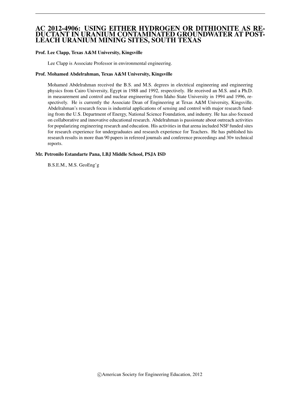 Using Either Hydrogen Or Dithionite As Reductant in Uranium