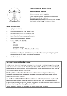 LDHG AGM Calling Notice 2021