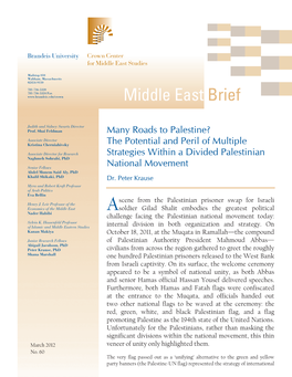 Middle East Brief 60