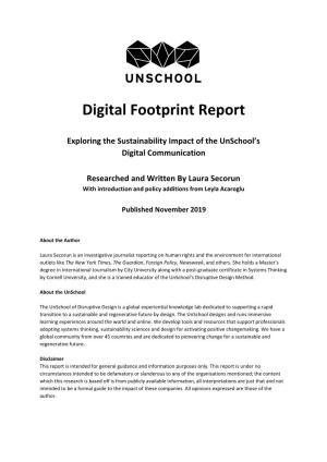 Digital Footprint Report