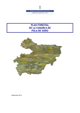 Plan Forestal De La Comarca De Pola De Siero
