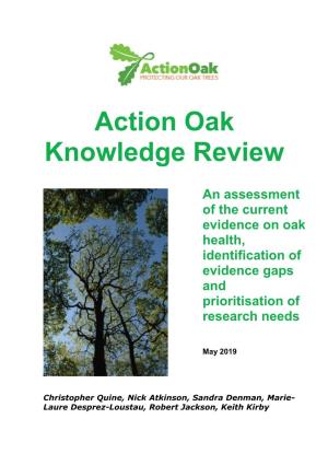 Action Oak Knowledge Review 2019