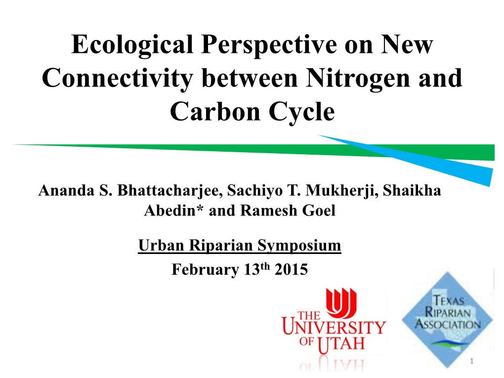 Nitrogen Cycle &Nitrogen Contamination