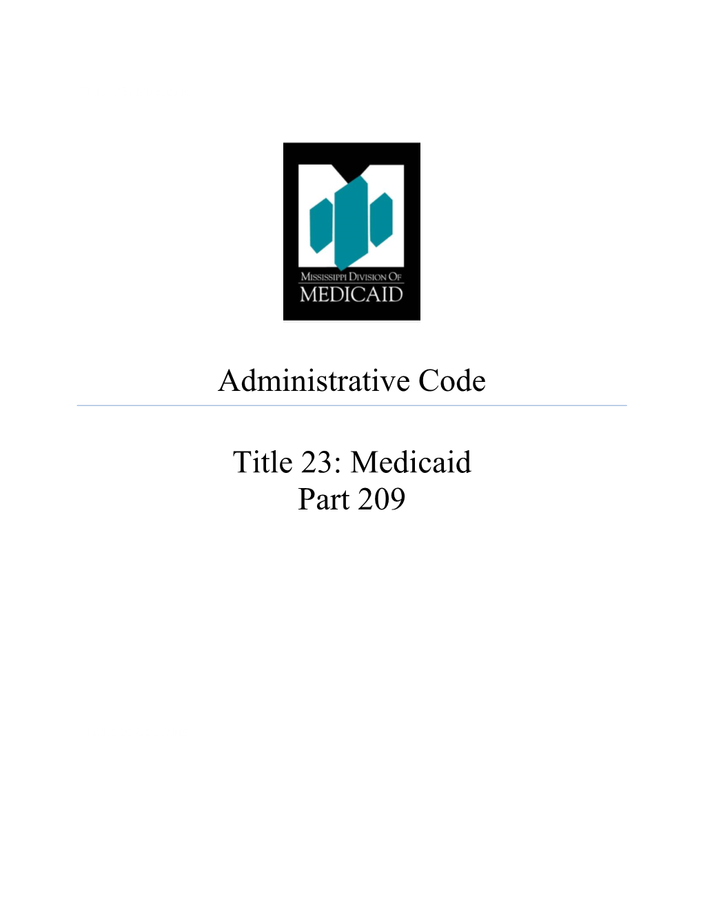 Administrative Code