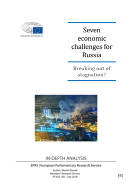 Seven Economic Challenges for Russia
