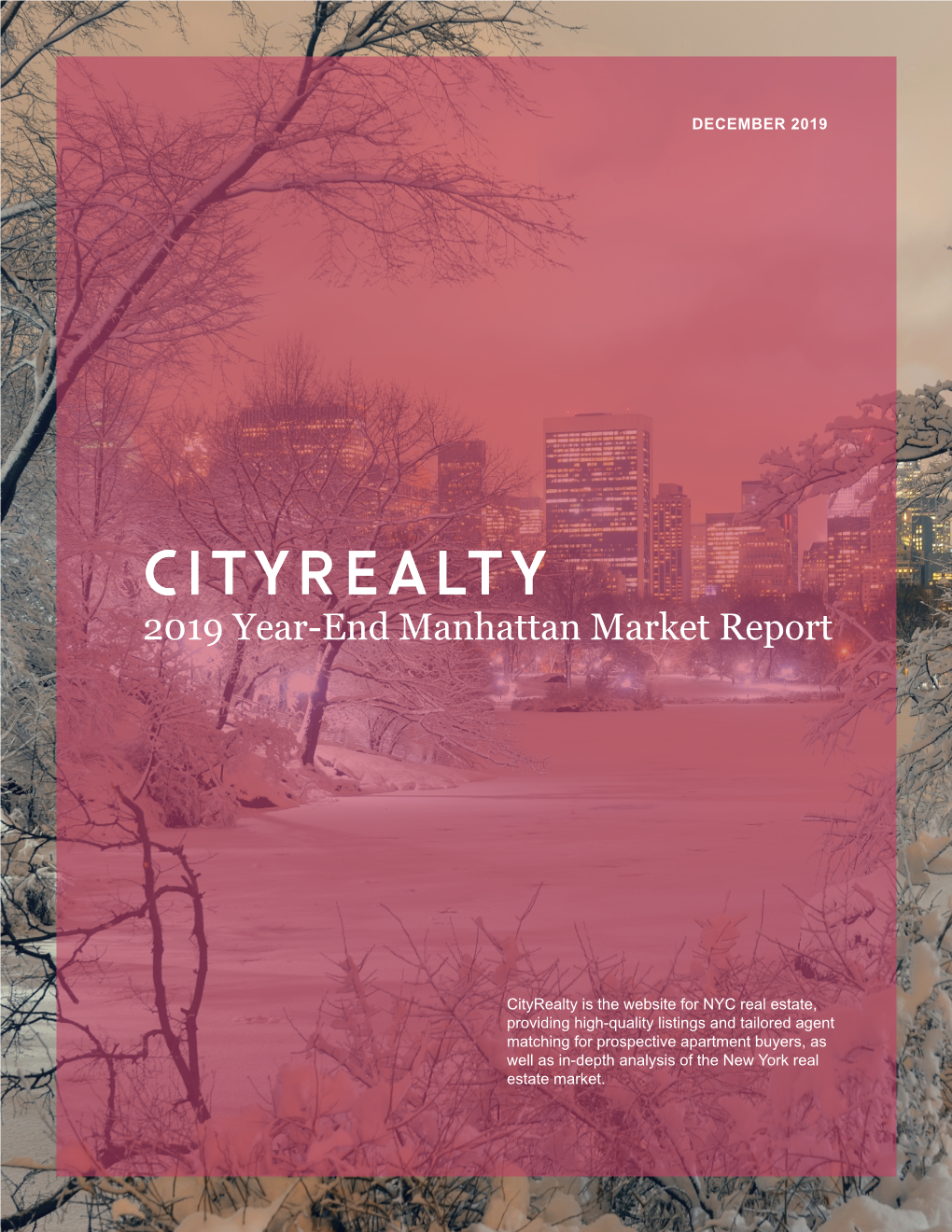 Cityrealty 2019 Manhattan Year-End Report Here